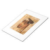 Napf Tibetaner, singing, bowl Notizblock (angewinkelt)