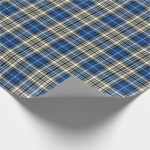 Napier Clan Tartan Geschenkpapier (Ecke)