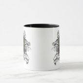Napiertartan-Schild Tasse (Zentrum)