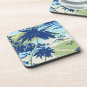 Napili Bay Hawaiian Cork-gestützte Untersetzer (Linke Seite)