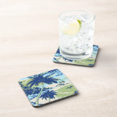 Napili Bay Hawaiian Cork-gestützte Untersetzer (Rechte Seite)