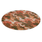 Napili Bay Hawaiian Glass Cutting Board Schneidebrett (Ecke)