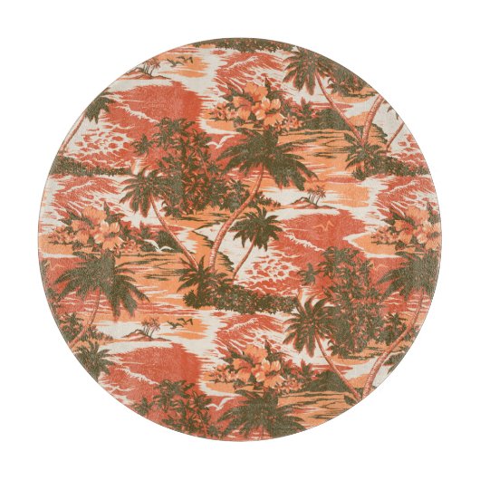 Napili Bay Hawaiian Glass Cutting Board Schneidebrett (Vorderseite)