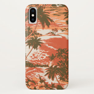 Napili Bay Hawaiian Island Szene Papaya Case-Mate iPhone Hülle