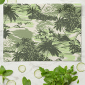 Napili Bay Hawaiian Kitchtuch Küchentuch (Gefaltet)