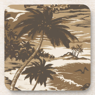 Napili Bay Hawaiian Korkuntersetzer Getränkeuntersetzer