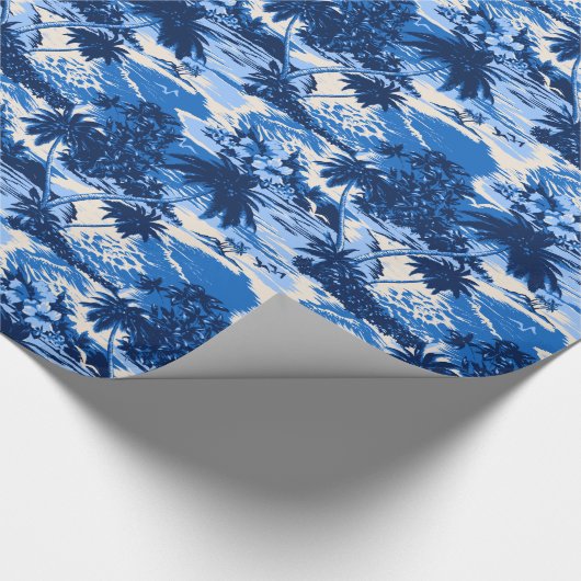 Napili Bay Hawaiian Landschaftlich Wrapping Paper Geschenkpapier (Ecke)