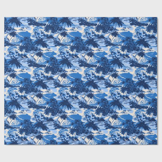 Napili Bay Hawaiian Landschaftlich Wrapping Paper Geschenkpapier (Flach)