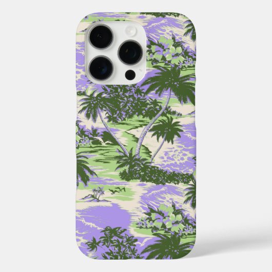 Napili Bay Hawaiian Tropical Lavender Case-Mate iPhone Hülle (Rückseite)