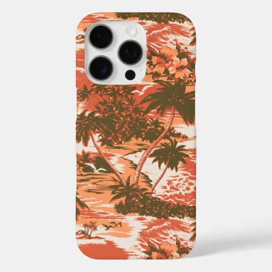 Napili Bay Hawaiian Tropical Orange Case-Mate iPhone Hülle (Rückseite)