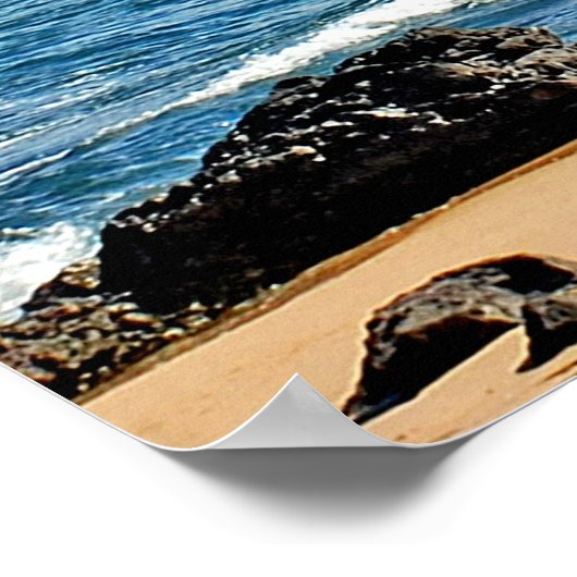 Napili Bay Maui Poster (Ecke)