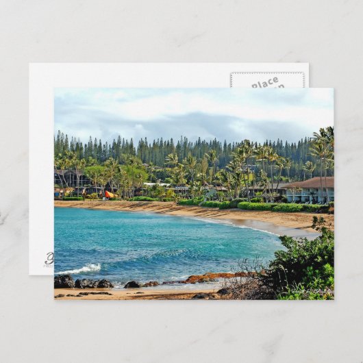Napili Bay Postkarte (Vorne/Hinten)