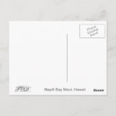Napili Bay Postkarte (Rückseite)