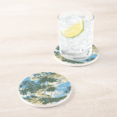 Napili Bucht hawaiische Tiki Bar-Untersetzer Getränkeuntersetzer (Seite)