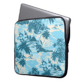Napili Bucht-hawaiischer NeoprenWetsuit Laptopschutzhülle (Vorderseite Links)