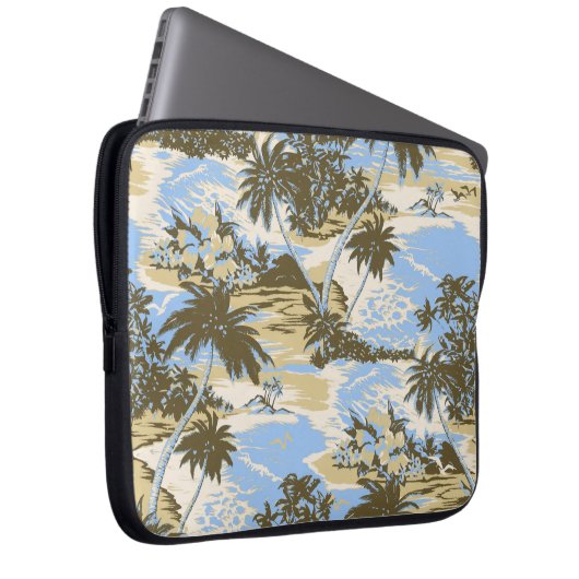 Napili Bucht-hawaiischer NeoprenWetsuit Laptopschutzhülle (Vorne Rechts)