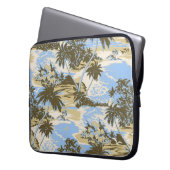 Napili Bucht-hawaiischer NeoprenWetsuit Laptopschutzhülle (Vorderseite Links)