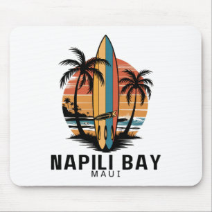 Napili Y Maui Surfen Surfer  Mousepad