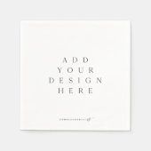 Napkin-Druck nach Kundenwunsch Serviette (Vorderseite)