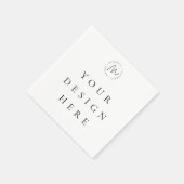 Napkin-Druck nach Kundenwunsch Serviette (Ecke)