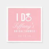 Napkin - I DO Serviette (Vorderseite)