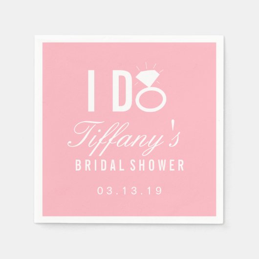 Napkin - I DO Serviette (Vorderseite)