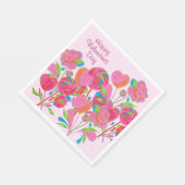 Napkin Lollipop Blume Serviette (Ecke)