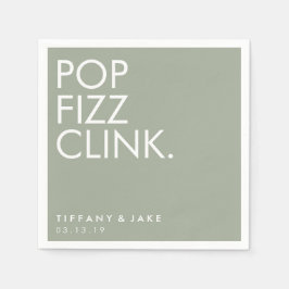Napkin - Pop Fizz Clink Serviette