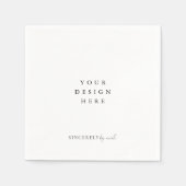 Napkin Printing Serviette (Vorderseite)