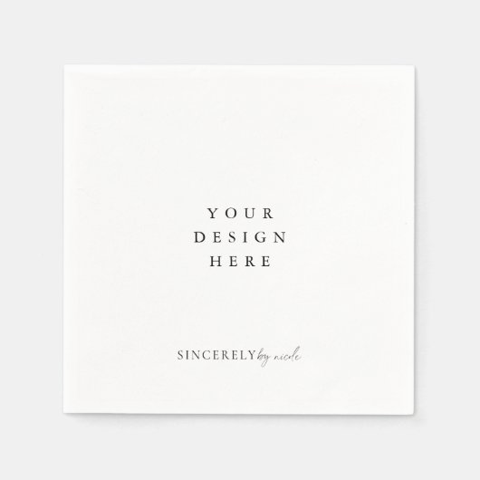 Napkin Printing Serviette (Vorderseite)