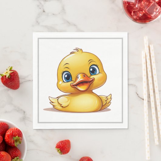 Napkin - Rubber Ducky Serviette (Beispiel)