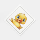 Napkin - Rubber Ducky Serviette (Ecke)