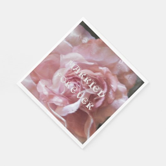 NAPKIN WEDD DAY DESIGN SERVIETTE (Ecke)