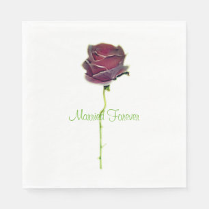 NAPKIN WEDD DAY ROMANTIC NAPKIN STIL SERVIETTE