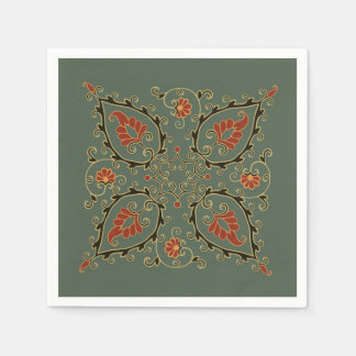 Napkin with Uzbekistan design Serviette