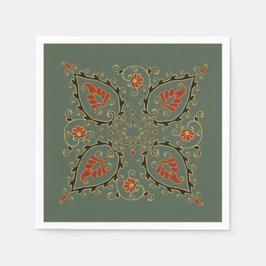 Napkin with Uzbekistan design Serviette (Vorderseite)