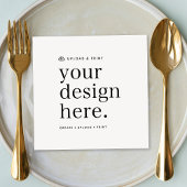Napkin Your Design Upload Serviette