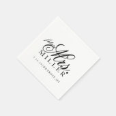 Napkin - zukünftige Frau Serviette (Ecke)