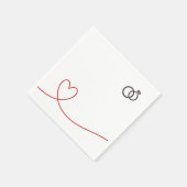 Napkins Bachelor Serviette (Ecke)