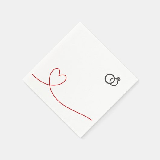 Napkins Bachelor Serviette (Ecke)