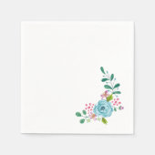 Napkins, Blau und Weiß Napkins Serviette (Vorderseite)