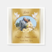 Napkins Bulk zum 50. Jubiläum oder ein Set kaufen Serviette (Vorderseite)