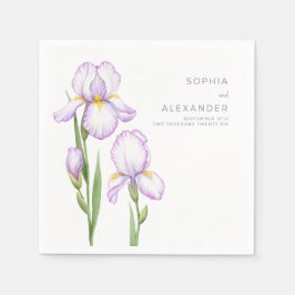 Napkins for a Modern Wedding.  Serviette