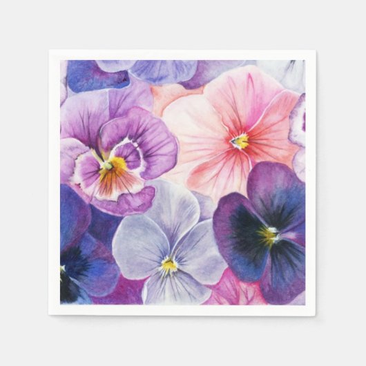 Napkins for Easter or spring! Serviette (Vorderseite)