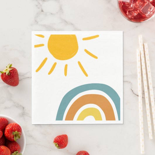 Napkins für Here kommt das Son Bundle Serviette (Beispiel)