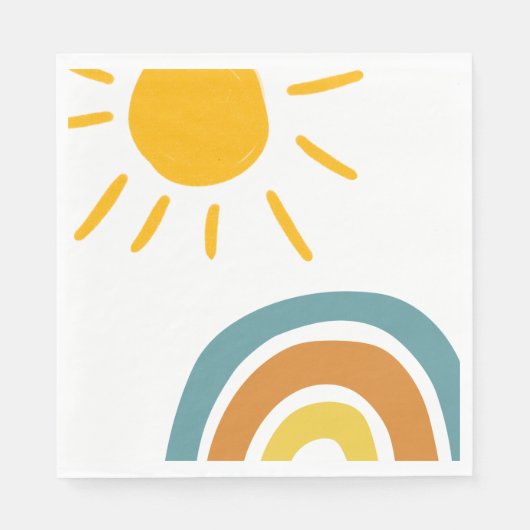 Napkins für Here kommt das Son Bundle Serviette (Vorderseite)