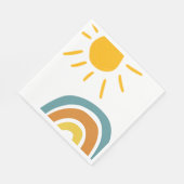 Napkins für Here kommt das Son Bundle Serviette (Ecke)