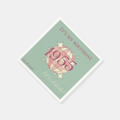 Napkins geboren im 1955 70. serviette (Ecke)