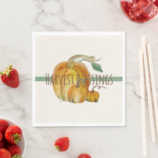 Napkins: Harvest Blessings Serviette (Beispiel)
