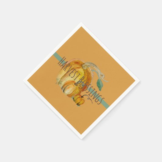 Napkins: Harvest Blessings Serviette (Ecke)